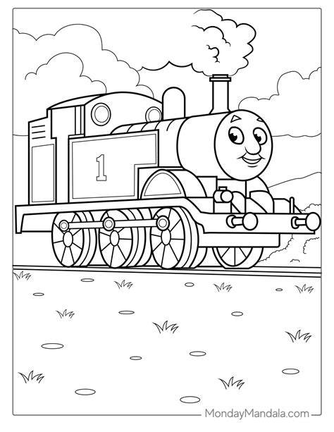 Thomas Train Coloring Shee