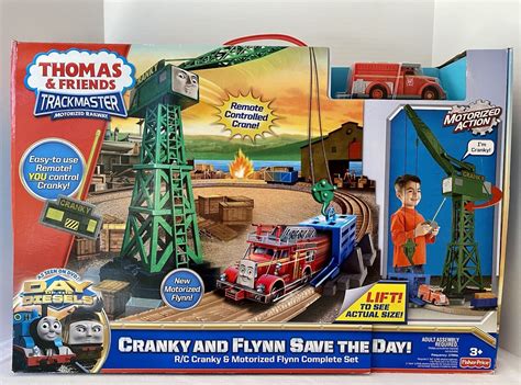 Thomas el Tren: TrackMaster Cranky y Flynn salvar el día …