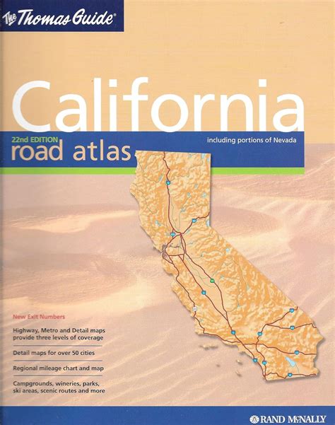 Thomas guide california road atlas including portions of nevada spiral. - 1984 yamaha xt 550 repair manual.