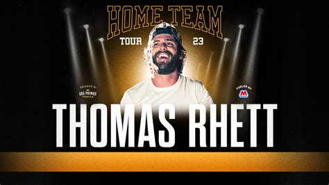Thomas rhett setlist 2023. Get the Thomas Rhett Setlist of the concert at Greensboro Coliseum, Greensboro, NC, USA on July 20, 2023 from the Home Team Tour 23 Tour and other Thomas Rhett Setlists for free on setlist.fm! 