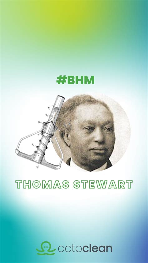 Thomas stewart biography mop inventor