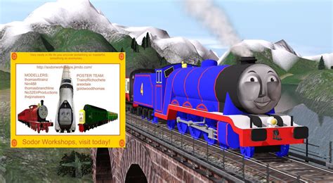 Thomas trainz sodor workshop.  website builder. S DCG12b Vicarstown production...