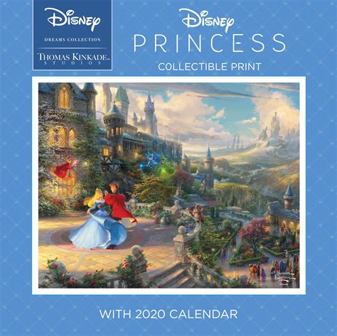 Download Thomas Kinkade Studios Disney Dreams Collection 2020 Collectible Print With Wal Disney Princess By Thomas Kinkade