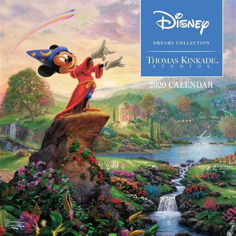 Download Thomas Kinkade The Disney Dreams Collection 2018 Wall Calendar By Not A Book