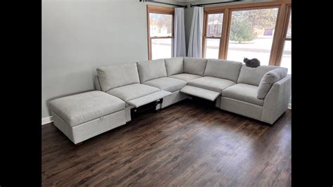 Thomasville rockford. Costco Direct. $1,699.99. Qualifies for Costco Direct Savings. See Product Details. Thomasville Tisdale Fabric Sectional with Storage Ottoman. (5012) Compare Product. $3,899.99. Teagan 6-piece Leather Modular Sectional with Ottoman. 