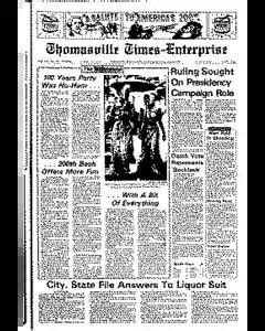 Thomasville times enterprise thomasville ga. Dr. Jones died Saturday, June 14, 2014, at her residence. She was born Feb. 27, 1954, in Columbus Ohio, a daughter of the late Thomas and Francis Page. She was married to Dr. Leon Jones. She served four years in the U.S. Air Force, was executive secretary for Martin Marietta Aerospace Center in Denver, Colo., a mental health intake … 