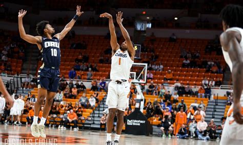 Thompson, Small combine for 9 3-pointers in Oklahoma State’s 76-70 win over Wofford