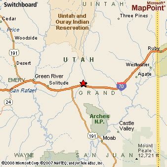 Thompson, UT Map & Directions - MapQuest