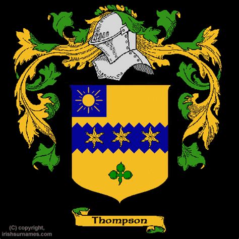 Thompson Last Name: Meaning and Origin Ireland Reaching Out