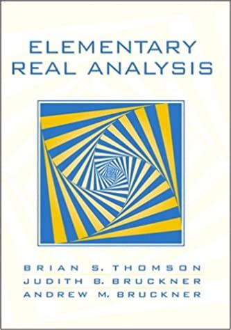 Thomson elementary real analysis solutions manual. - Samsung syncmaster 793mb 17 crt manual.