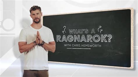 Thor: Ragnarok - Chris Explains What is Ragnarok