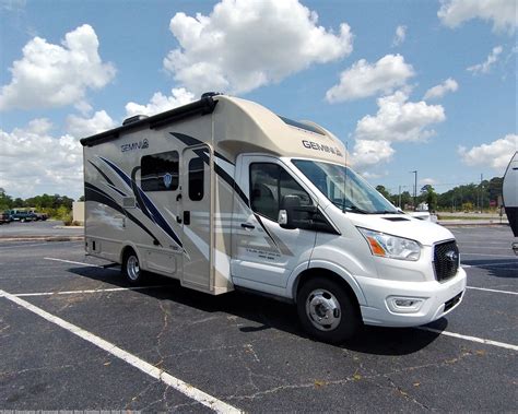 RV reviewed 2022 Thor Motor Coach Gemini 23TW. 2.6. The ford coach that it rests on is amazing. The Thor campa not so much. Many factory issues. Elec box cover not attached as cable wire and ground were looped over each other. Kitchen sink gurgles as vent was glued shut. Tub still gurgles when sink is draining.. 
