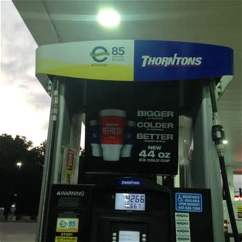 Thorntons gas price bloomington il. Check current gas prices and read customer reviews. Rated 4.5 out of 5 stars. Thorntons in Lincoln, IL. Carries Regular, Midgrade, Premium, Diesel, E85. Has C-Store, Pay At Pump, Restaurant, Restrooms, Air Pump, Payphone, Truck Stop, Loyalty Discount. Check current gas prices and read customer reviews. 