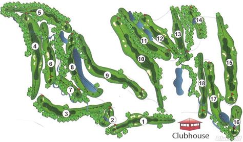 Thorntree Country Club Layout Map Course Database