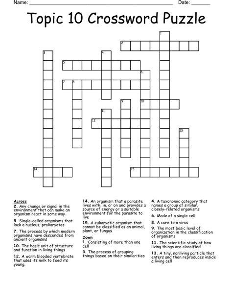 Thorough Examination Of A Topic Crossword