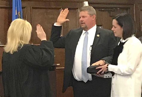 Thorp sworn in as D.A., says he loves problem-solving