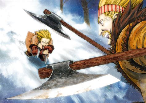 Thors, Thorkell, Thorfinn & Askeladd (Vinland Saga) vs Golden Age …