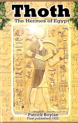 Thoth The Hermes Of Egypt.pdf by Patrick Boylan