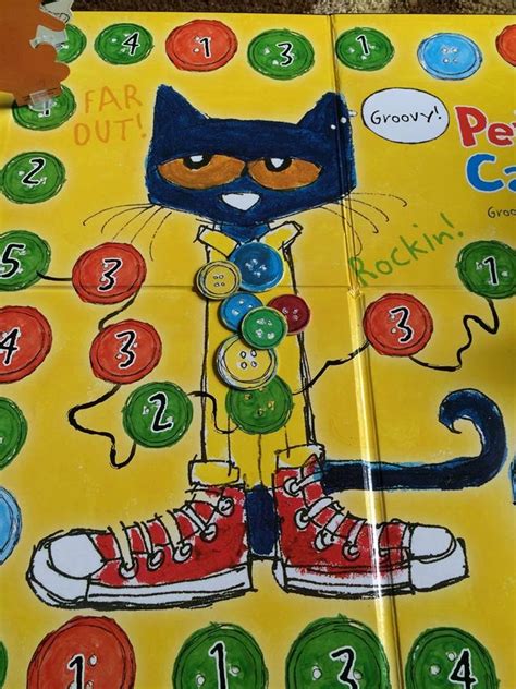 Thoughts of Fluff: Pete the Cat Groovy Button Game (review) / …