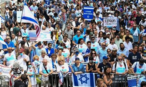 Thousands attend New York City rally in support of Israel