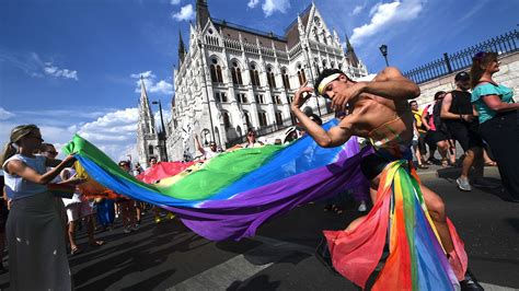 Thousands march at Budapest Pride as LGBTQ+ community voices anxiety over Hungary’s restrictive laws