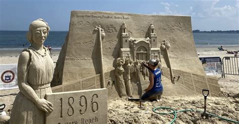 Thousands of beachgoers, sculptors expected to attend 2023 Revere Beach International Sand Sculpting Festival 