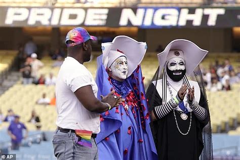 Thousands protest Dodgers' Pride night event honoring LGBTQ+ 'nun' group