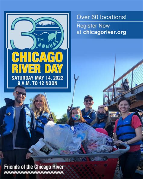 Thousands volunteer through non-profit for Chicago River Day