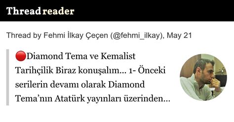 Thread by @fehmi_ilkay on Thread Reader App.