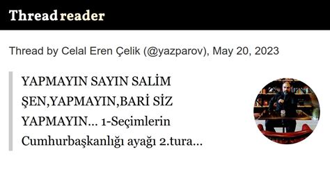 Thread by @yazparov on Thread Reader App. 