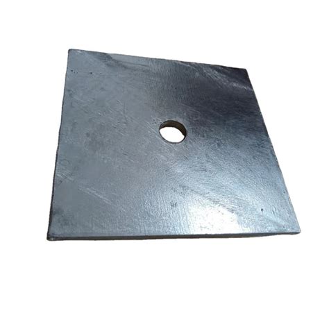 Threaded rod anchor plate.  Made to order only base on your required specifications...