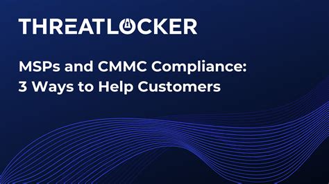 ThreatLocker as a CMMC Compliance Control