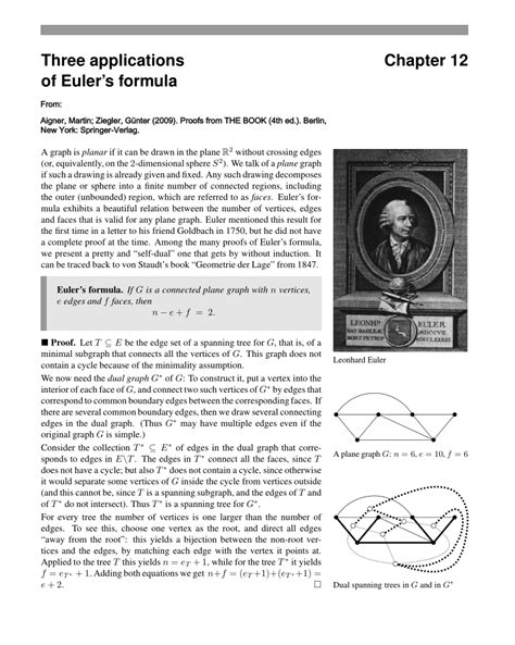 Three Applications of Euler