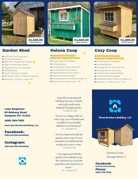 Three Brothers Buildings Brochure PDF Architectural Design