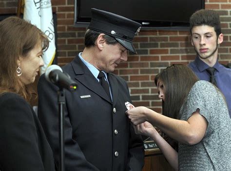 Three Danbury firefighters promoted - NewsTimes