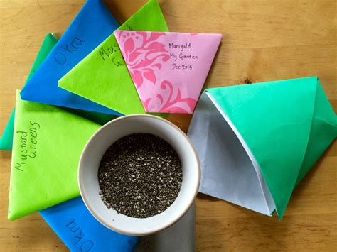 Three Easy Ways to Make Your Own Seed Envelopes