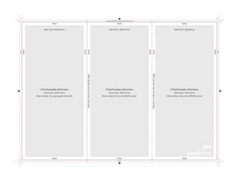 Three Fold Card Template Creative Inspirational Template Examples