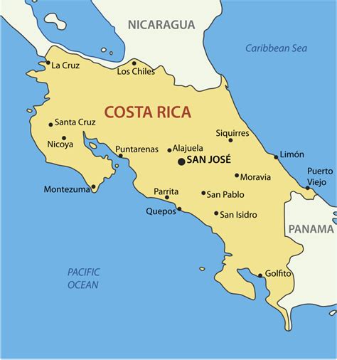 Three Important Cities In Costa Rica