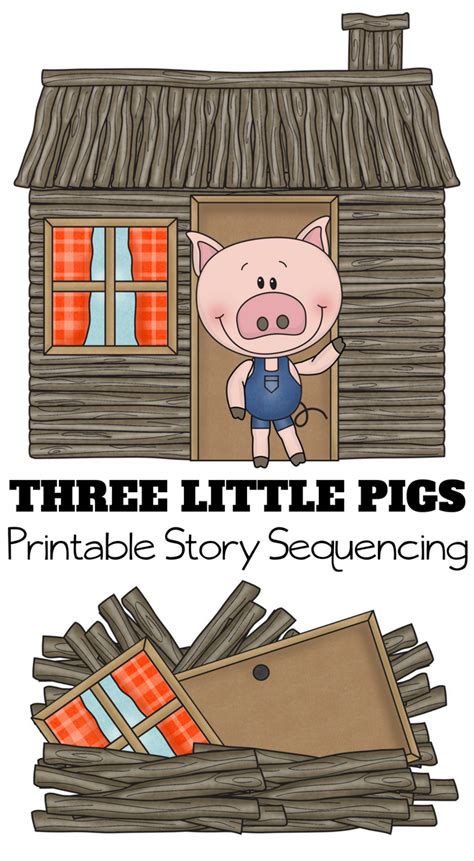 Three Little Pigs Free Printable