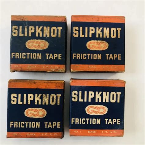 Three NEW Old Stock No. 8 PLYMOUTH 3/4" X 82.5FT FRICTION TAPE …