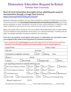 Three Ways to Allow Retakes of a Google Form