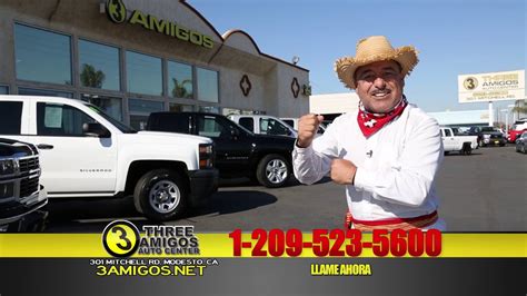 February 14, 2018. SALES VISIT - USED. Grate dealership For a first time buyer excellent service very flexible over all would give Three Amigos Auto center a 10 stars if I could amazing customer services! H More.. 