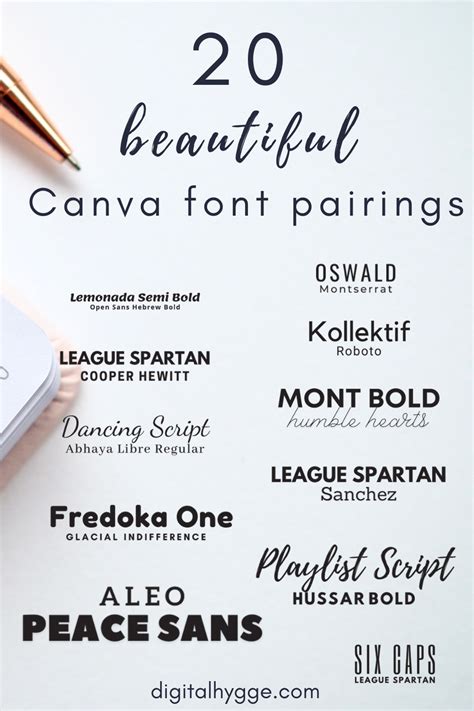 Three beautiful font pairs to bring your design to life