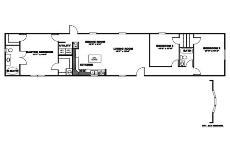 When designing a 16 215 80 mobile home floor plan, one of the most important things to consider is the amount of space available. This type of floor plan offers plenty of room for furniture, appliances, and other items, while still providing enough room for all of your belongings. The layout also allows for plenty of natural light to enter the ...