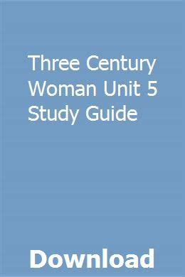 Three century woman unit 5 study guide. - John deere 320 skid steer owners manual.