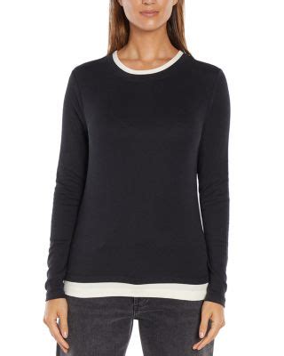 Three dots petite tees.  Veronica Layered Long Sleeve Tee from Three Dots...