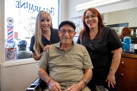 Three generations celebrate Bellarmine Barber Shop’s 70th anniversary
