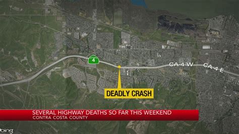Three highway deaths in Contra Costa County during July 4 weekend