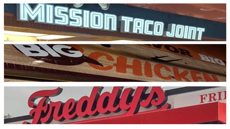Three new hits at Busch Stadium... Mission Taco Joint, Big Chicken, Freddy's