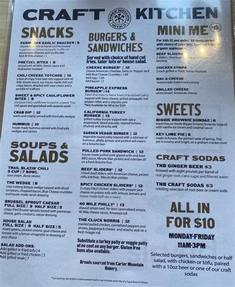Three notch'd craft kitchen and brewery - roanoke menu. Three Notch'd Craft Kitchen & Brewery - Roanoke, Roanoke: See 42 unbiased reviews of Three Notch'd Craft Kitchen & Brewery - Roanoke, rated 4 of 5 on Tripadvisor and ranked #66 of 470 restaurants in Roanoke. 